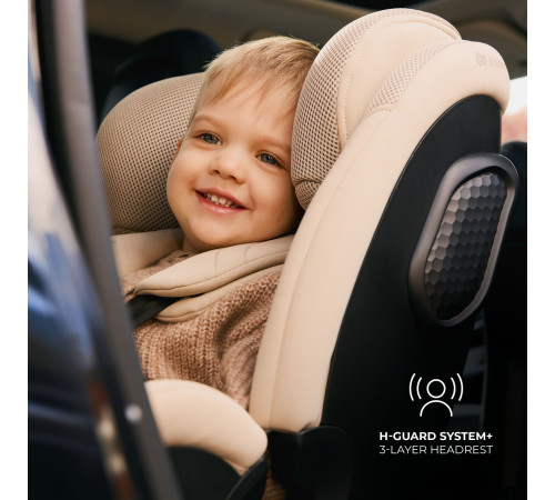 kinderkraft Автокресло xpedition 3 isofix гр. 0+/1/2/3 (0-36 кг.) бежевый