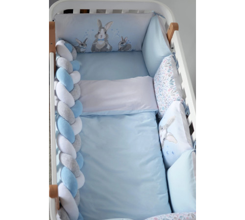 veres 217.11 Постельное бельё "summer bunny blue" (6 ед.)