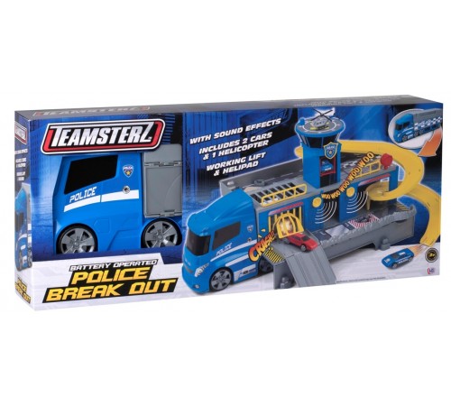 Teamsterz 1416389 Игровой набор "Полицейский грузовик" teamsterz 1416389 Игровой набор "Полицейский грузовик"