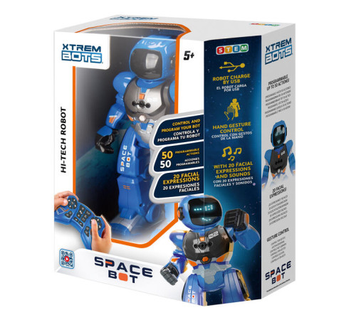 Детский магазин в Кишиневе в Молдове xtrem bots xt3803274 Интерактивный робот "space bot"