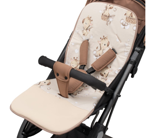 baby mix 58567 saltea pentru cărucior "giraffe"