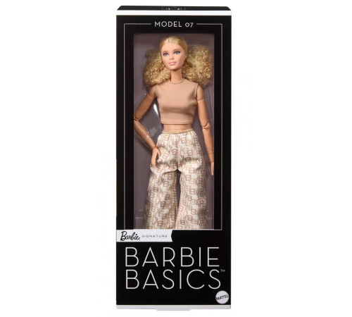 barbie jjx26 Коллекционная кукла "barbie basics" Модель 07 блондинка