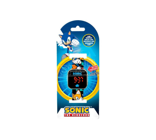 kids licensing snc4228m Светодиодные цифровые часы "sonic"