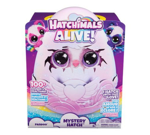 hatchimals 6069526 xs jucărie interactivă "pandoo"