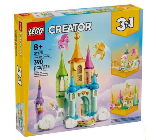 Детский магазин в Кишиневе в Молдове lego creator 31175 Конструктор "Замок единорога" (390 дет.)
