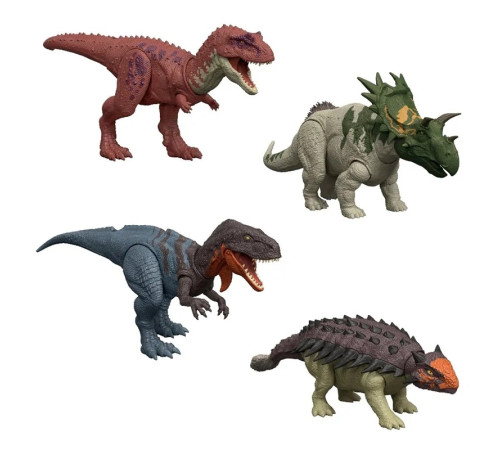 jurassic world jgb87 Фигурка динозавра "Опасное рычание" (в асс.)