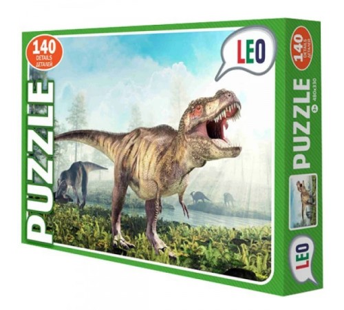  strateg leo 068-10 puzzle "dinozaur" (142 el.)  