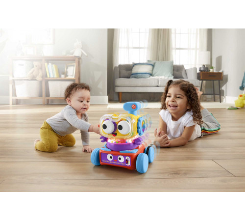 fisher-price hhj42 Интерактивный Робот 4-в-1 Многоязычный