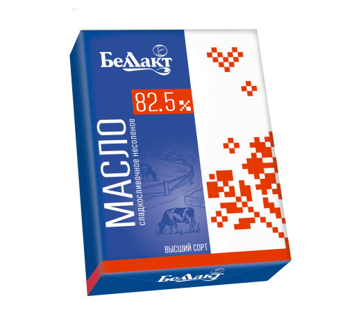  Беллакт unt din smintina dulce nesarat 82.5% (180 g)