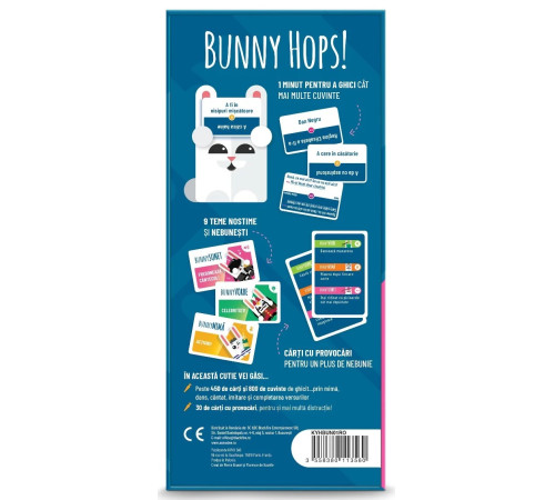 asmodee kyhbun01ro Настольная игра "bunny hops" (ro)