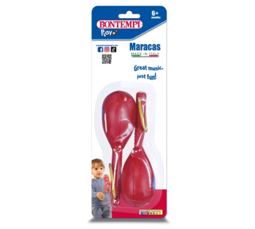 bontempi 531982 maracas (18 cm)