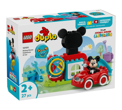 lego duplo 10454 constructor "mickey mouse club" (27 el.)