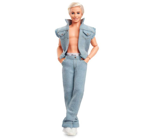  barbie hrf27 Коллекционная кукла "Кен в джинсовом костюме"