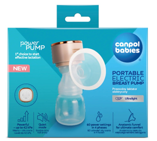 Питание и аксесcуары в Молдове canpol 20/107 Портативный электрический молокоотсос "powerpump"