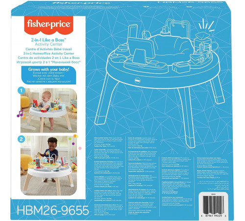 fisher-price hbm26 Детский игровой центр 2-в-1