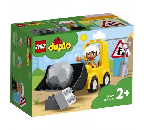  lego duplo 10930 Конструктор "Бульдозер" (10 дет.)