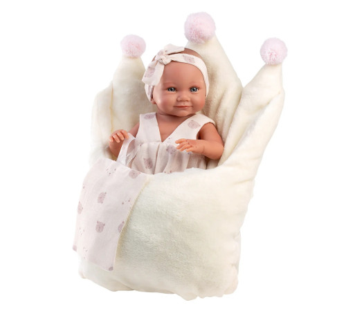  llorens 73814 Кукла "nica recien nacida saquito paseo" (40 см)