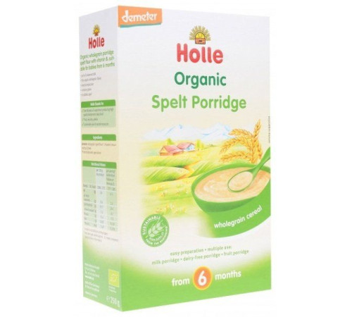 holle bio terci de griu spelt (6 m +) 250 gr.