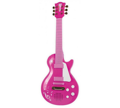 simba 6830693 Электронная Рок-гитара "Девичий стиль" с металлическими струнами (56 см.)
