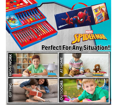 total office spn-1113 set de pictura "spider man" (42 piese)