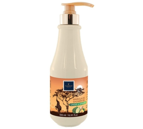  famirel gel de duș "marula oil" ghimbir și bergamota (500 ml.) 085663
