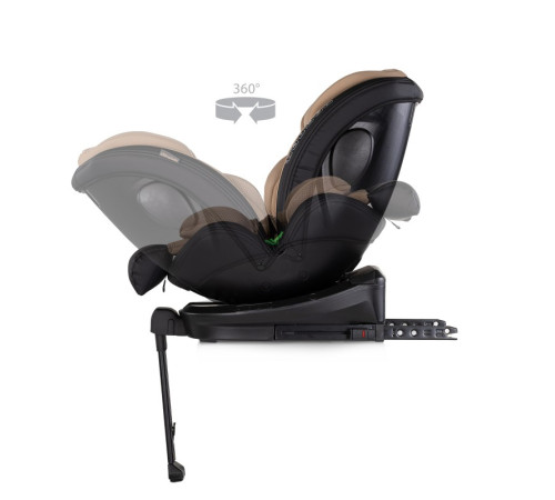 chipolino scaun auto 360 "i-size isofix hypnotic plus" stkhyps0263la (40-150 cm) latte