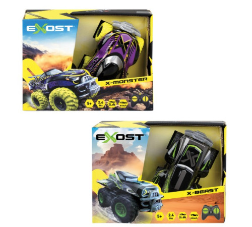  exost 7530-20683 Радиоуправляемая машина-внедорожник "x-monster / x-beast"