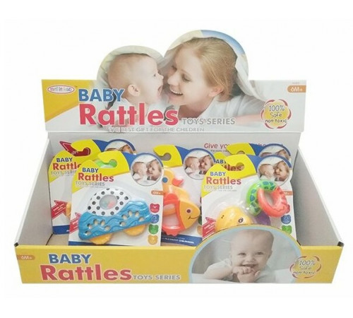 op МЛЕ1.225 Погремушка "baby rattles" в асс.