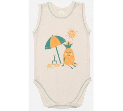 Детская одежда в Молдове veres 102-5.40-3.74 Боди-майка "ananas" (р.74)