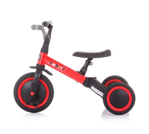 chipolino Трёхколесный велосипед smarty 2-в-1 trksm0201re красный