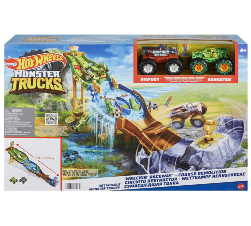 Детский магазин в Кишиневе в Молдове hot wheels hgv12 Трек « monster truck Турнир»