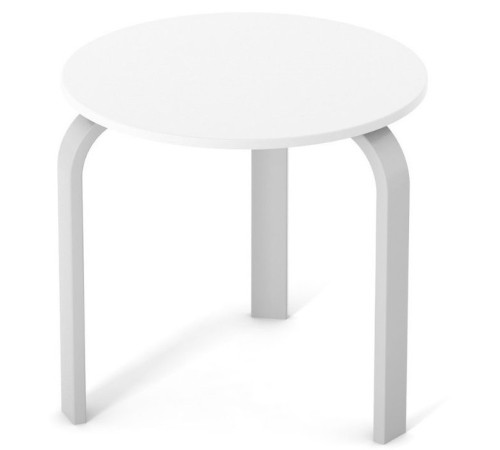  veres 46.390.2.17 Столик деревянный Монако (белый/серый)