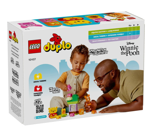lego duplo 10457 constructor "ziua de naștere a lui winnie the pooh" (22 el.)