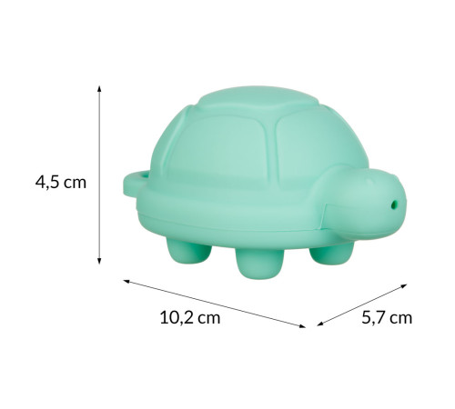 akuku-6903 a0711 set de jucării de baie din silicon (4 buc.)