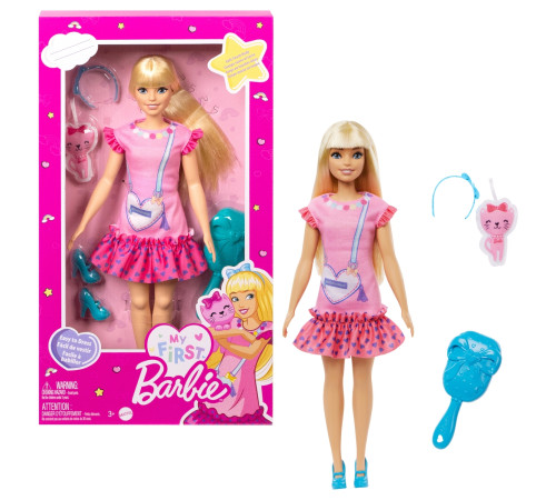 barbie hll19 Кукла "Моя первая barbie Малибу"