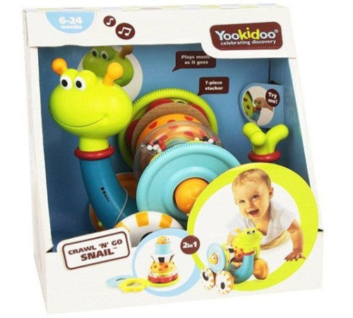  yookidoo 40113y jucărie cu roti muzicala "melc"