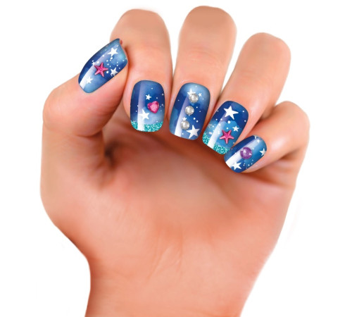 cra-z-art 65502int set de manichiură și tatuaj "sparkling glitter & shimmer tattoos & nails"