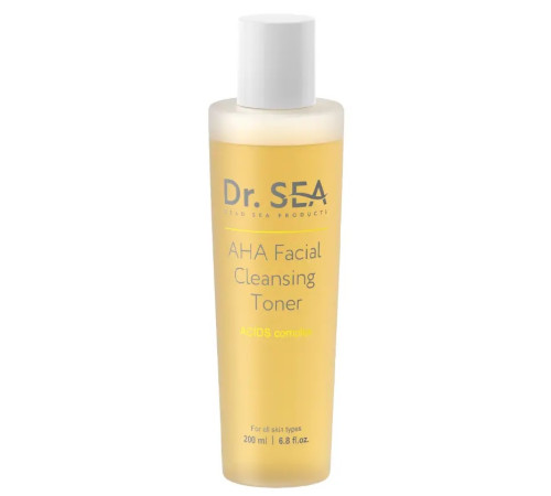  dr.sea Очищающий тоник для лица с комплексом aha кислот (200 мл) 020806