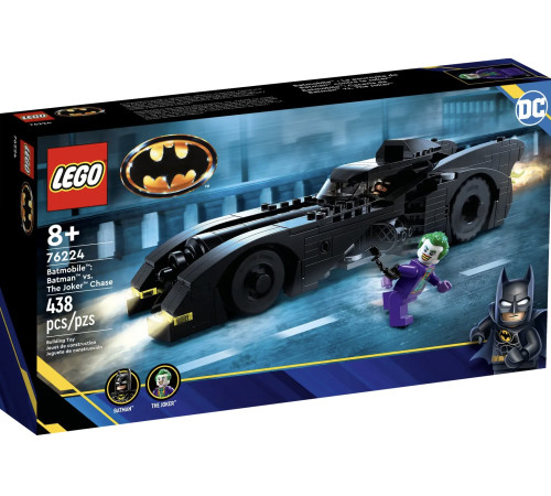  lego super heroes 76224 Конструктор "Бэтмобиль™: Бэтмен™ против Джокера™. Погоня" (438дет.)
