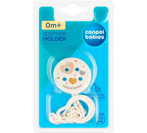 canpol  2/442 lanț pentru suzetă "newborn baby"