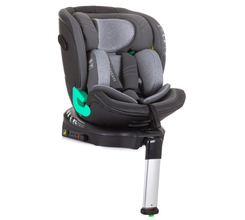 chipolino scaun auto max safe isofix i-size 360 °c (40-150 cm.) gr. 0+/1/2/3 ( 0-36 kg.) stkmax02302gt graphite