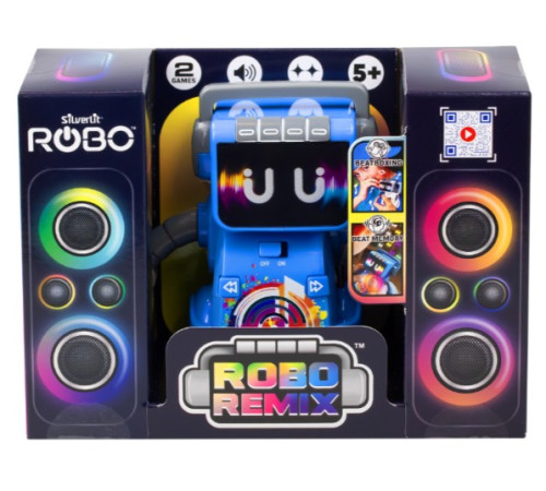 silverlit 88001s robot interactiv dansator "robo remix" (in sort)