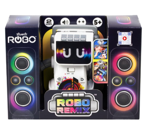 silverlit 88001s robot interactiv dansator "robo remix" (in sort)