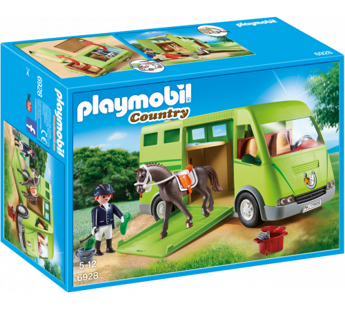 playmobil 6928 constructor "cărucior pentru cai"