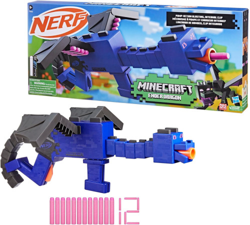 nerf minecraft f7912 Бластер "ender dragon"
