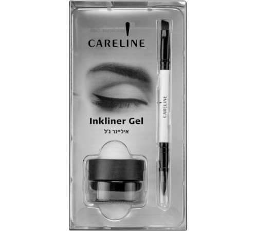  careline tuș de ochi gel inkliner gel cu pensulă &mdash; negru (black) 963681