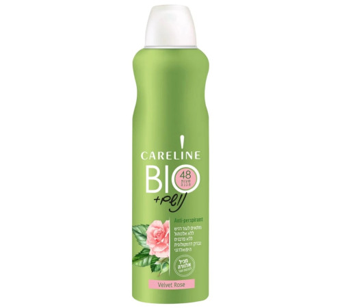  careline Дезодорант спрей "bio velvet rose" (150 мл.) 357097