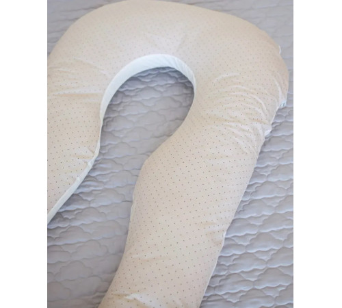 veres 301.15.02 pernă pentru gravide &icirc;n formă de u (140х75 cm.) bej\buline