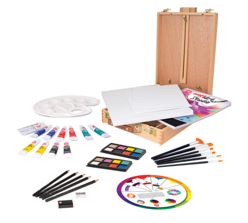 as kids 1038-82028 Набор для рисования 5 в 1 "mega art studio"