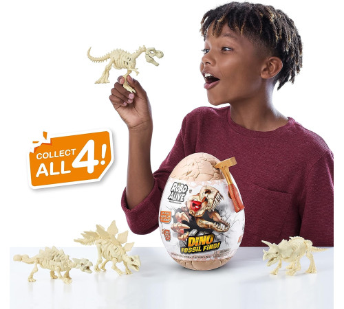 zuru robo alive 7156k set de joc interactiv "excavarea dinozaurilor"